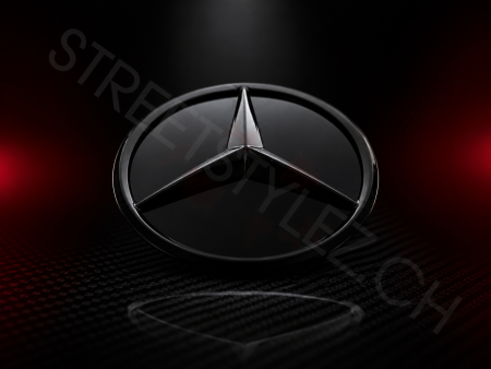 Mercedes-Benz Frontstern schwarz glänzend OEM veredelt Streetstylez